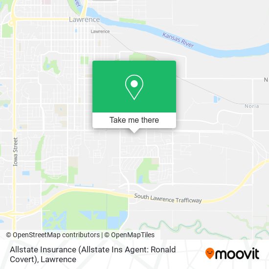 Allstate Insurance (Allstate Ins Agent: Ronald Covert) map