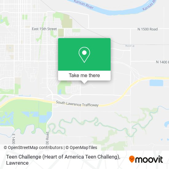 Teen Challenge (Heart of America Teen Challeng) map