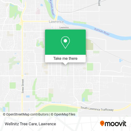 Wellnitz Tree Care map