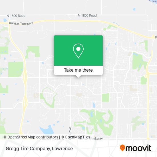 Gregg Tire Company map