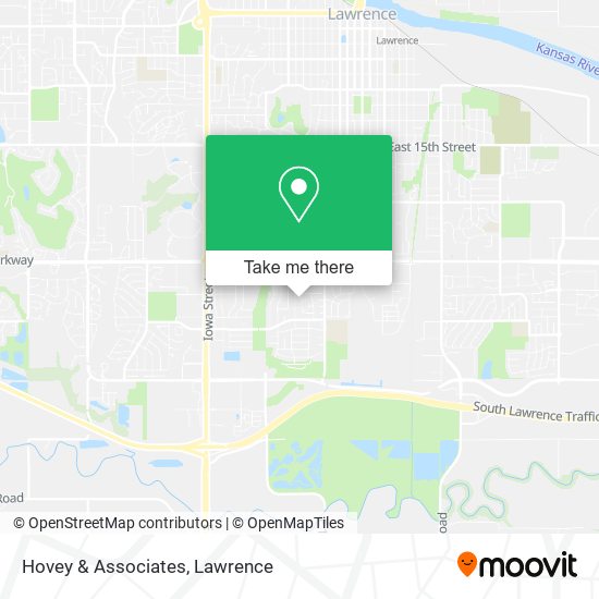 Hovey & Associates map