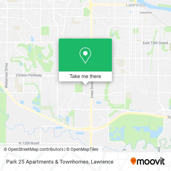 Park 25 Apartments & Townhomes map