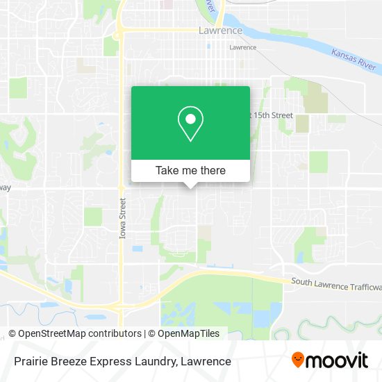 Mapa de Prairie Breeze Express Laundry