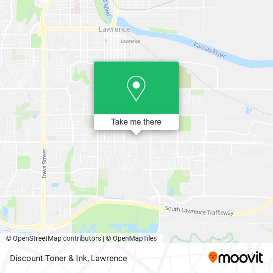 Discount Toner & Ink map