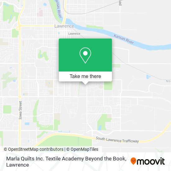 Marla Quilts Inc. Textile Academy Beyond the Book map