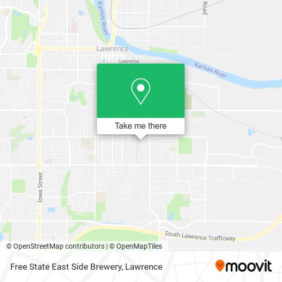 Free State East Side Brewery map