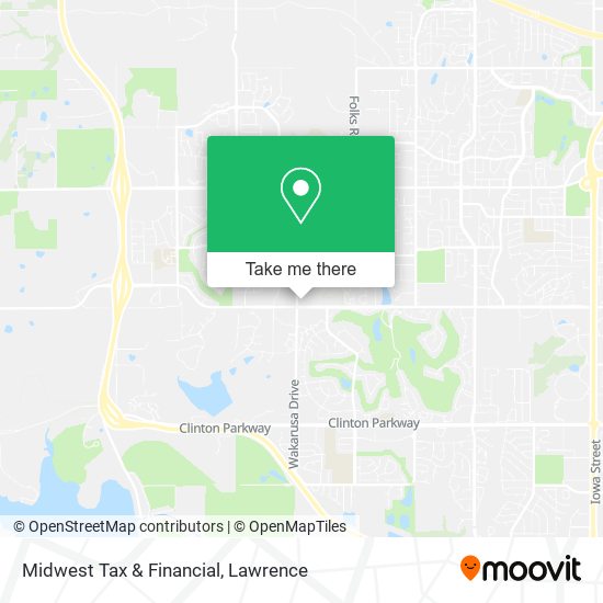 Midwest Tax & Financial map