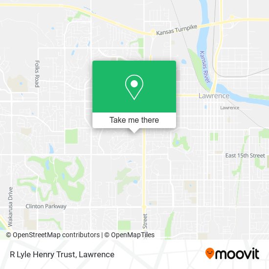 R Lyle Henry Trust map