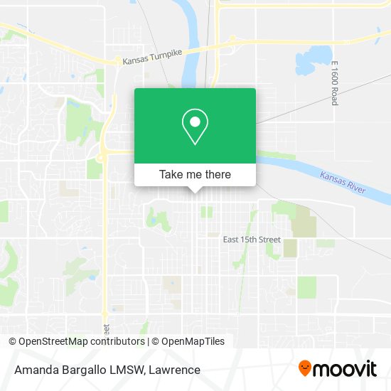 Amanda Bargallo LMSW map