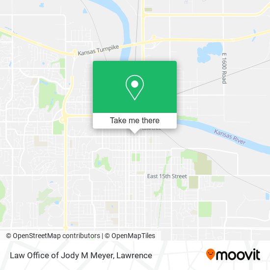 Mapa de Law Office of Jody M Meyer