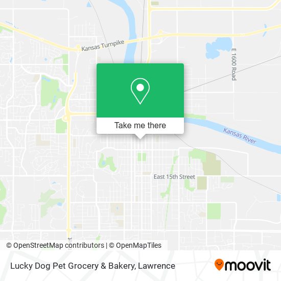 Mapa de Lucky Dog Pet Grocery & Bakery