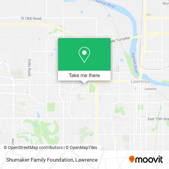 Shumaker Family Foundation map