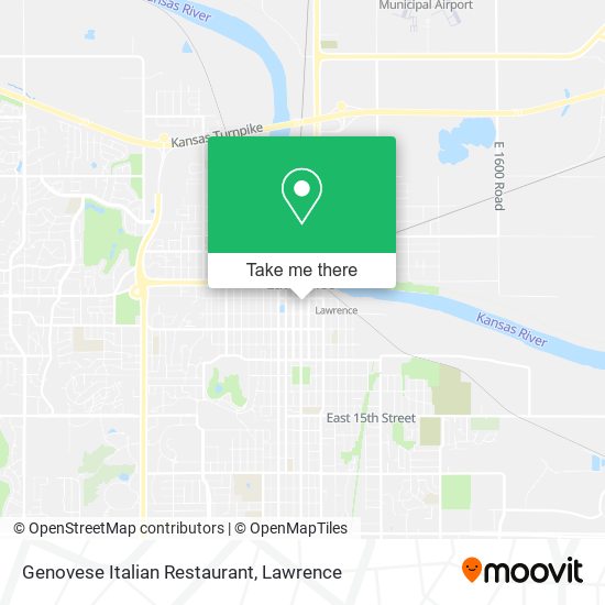 Genovese Italian Restaurant map