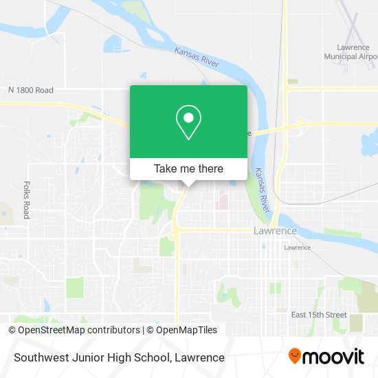 Southwest Junior High School map