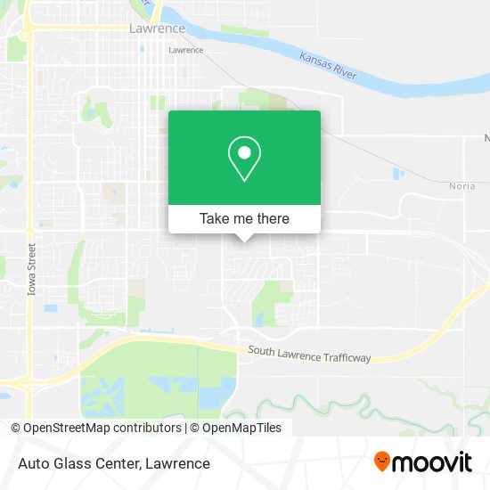 Auto Glass Center map