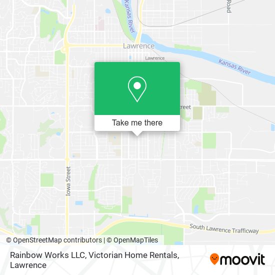 Rainbow Works LLC, Victorian Home Rentals map