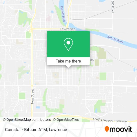 Coinstar - Bitcoin ATM map