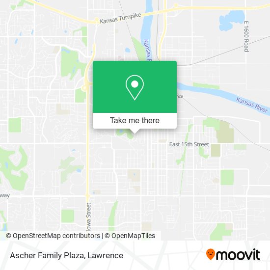 Ascher Family Plaza map