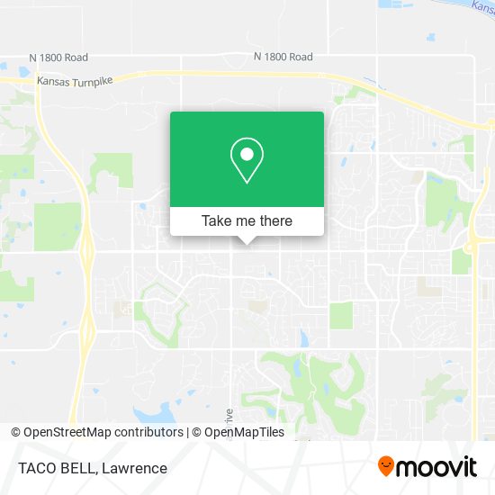Mapa de TACO BELL
