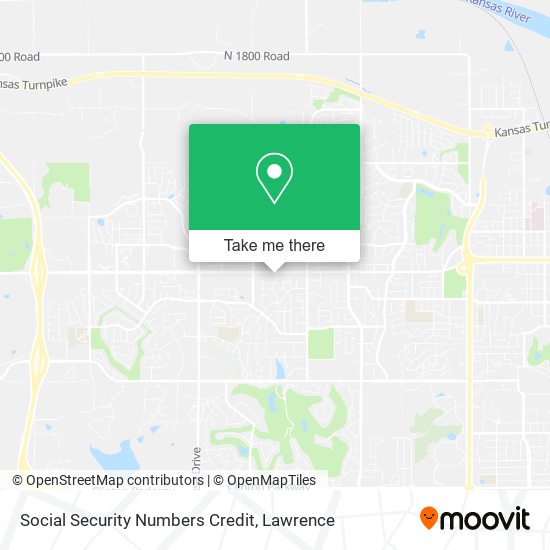 Social Security Numbers Credit map
