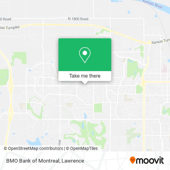 BMO Bank of Montreal map