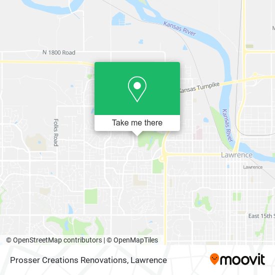 Prosser Creations Renovations map