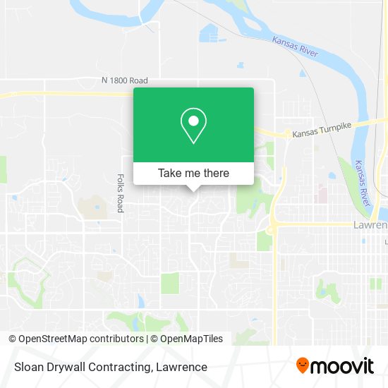 Sloan Drywall Contracting map