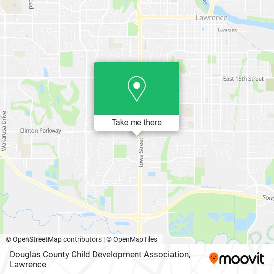 Douglas County Child Development Association map