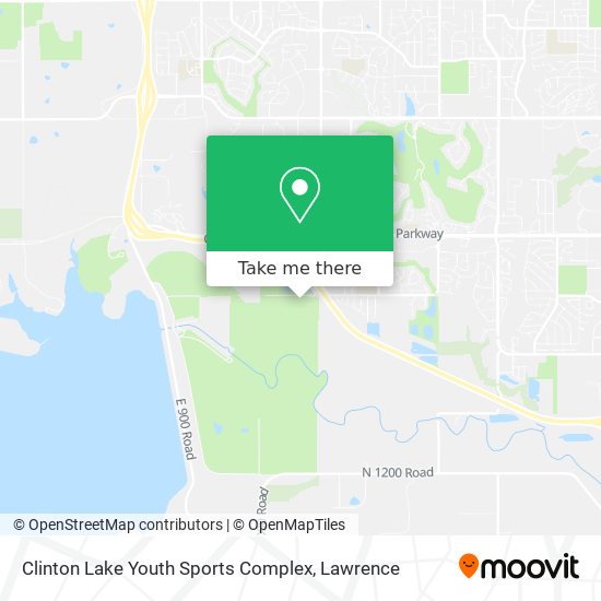 Mapa de Clinton Lake Youth Sports Complex