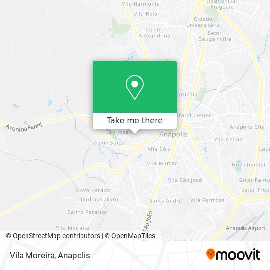 Vila Moreira map