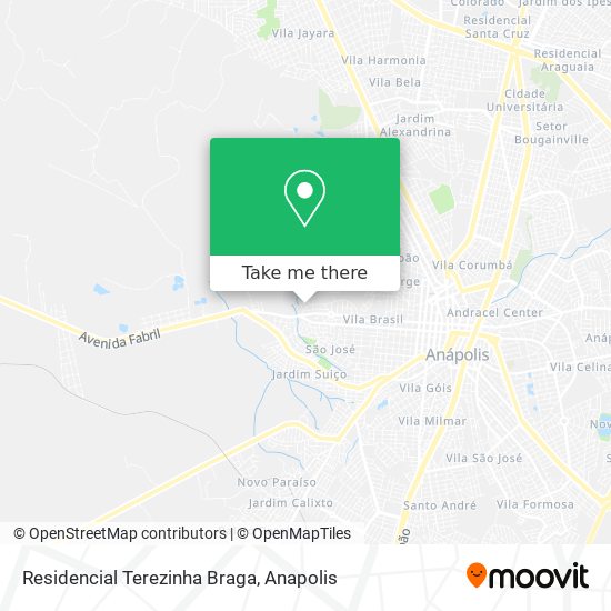 Residencial Terezinha Braga map