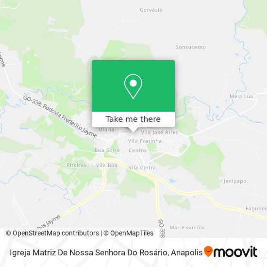 Igreja Matriz De Nossa Senhora Do Rosário map