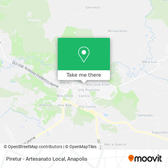 Piretur - Artesanato Local map