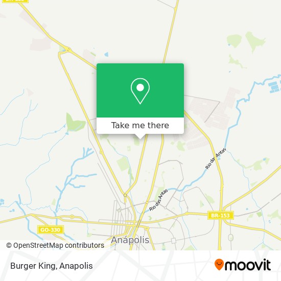 Mapa Burger King