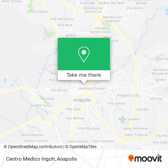 Mapa Centro Medico Ingoh