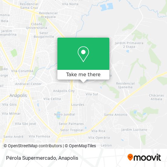 Pérola Supermercado map