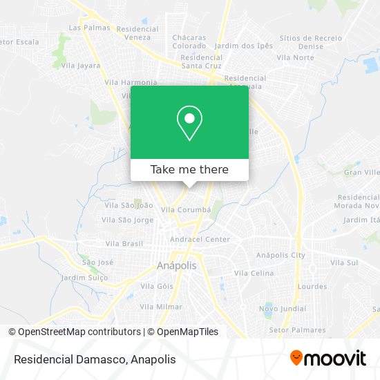 Mapa Residencial Damasco