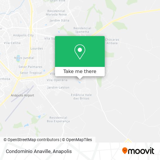 Mapa Condomínio Anaville