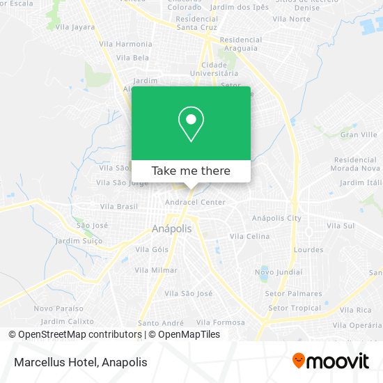 Mapa Marcellus Hotel