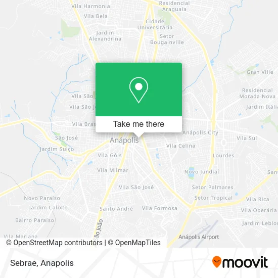 Sebrae map
