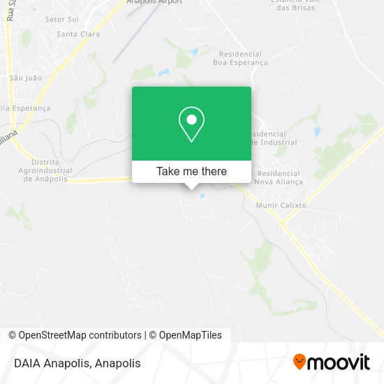 DAIA Anapolis map