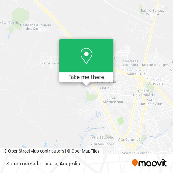 Mapa Supermercado Jaiara