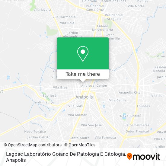 Lagpac Laboratório Goiano De Patologia E Citologia map