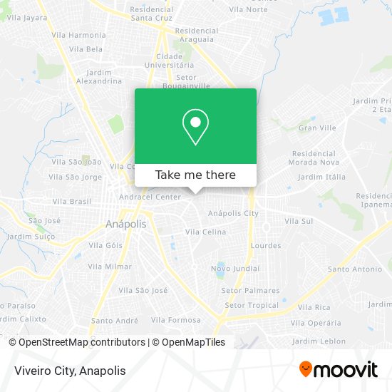 Viveiro City map