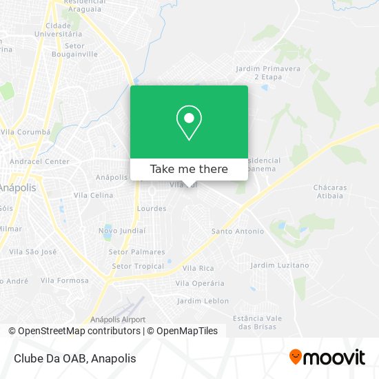 Clube Da OAB map