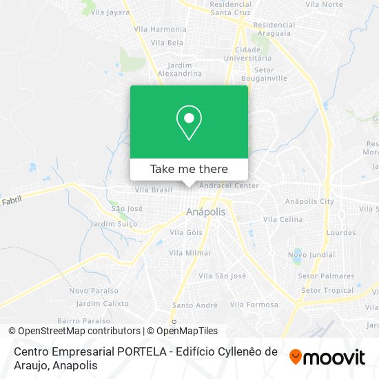 Centro Empresarial PORTELA - Edifício Cyllenêo de Araujo map