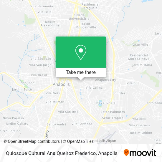 Quiosque Cultural Ana Queiroz Frederico map