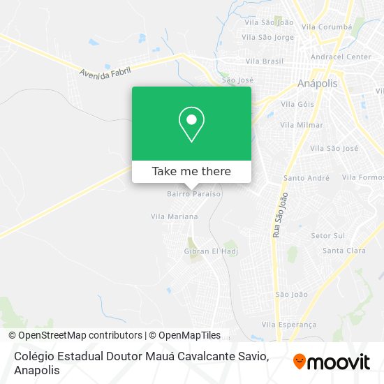 Colégio Estadual Doutor Mauá Cavalcante Savio map