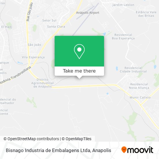 Bisnago Industria de Embalagens Ltda map