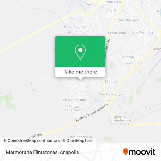 Mapa Marmoraria Flintstones